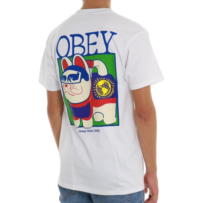 T-SHIRT LUCKY CAT OBEY - Mad Fashion | img vers.650x/